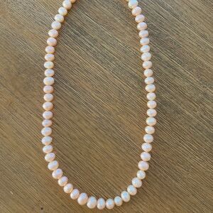 Natural Pink Pearl Necklace